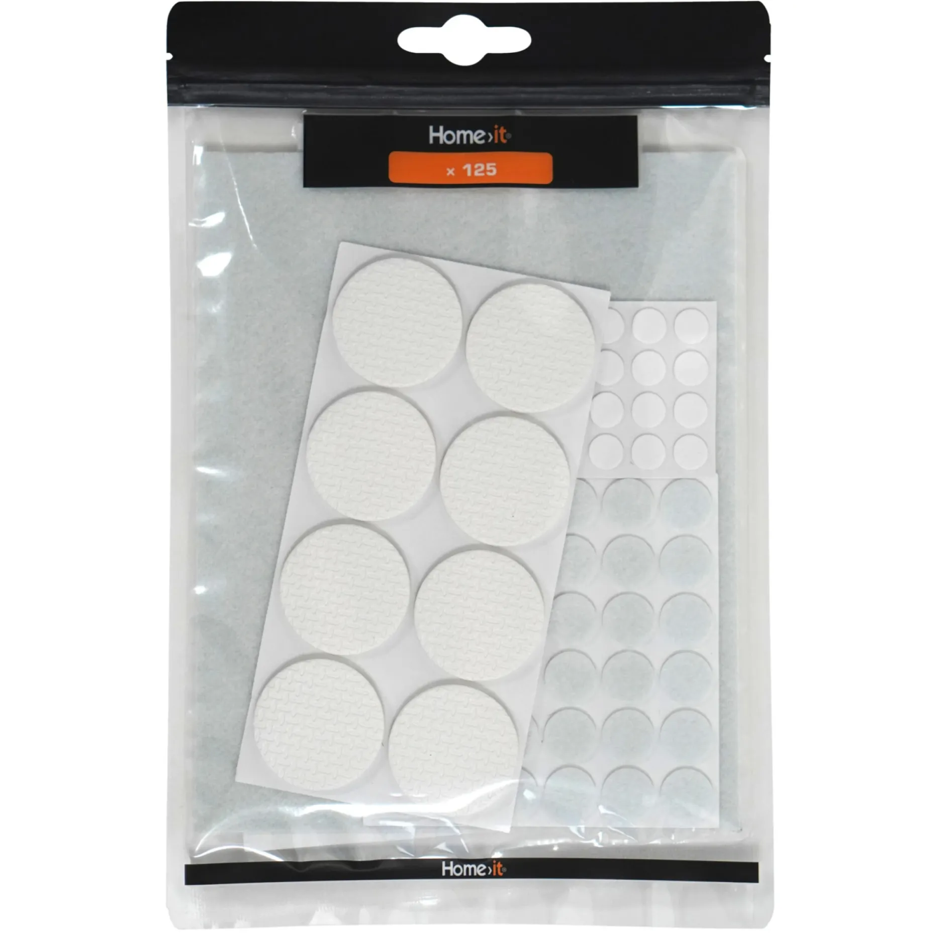 HOME>IT ASSORTERET FILTPUDESÆT HVID 200X160X2 MM 125 STK