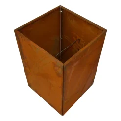 HORTUS 210-903 MED BUND HØJBED RUST PATINA 60 X 40 X 40 CM