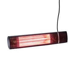 HORTUS TERRASSEVARMER SORT 500/1000/1500 W