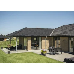 IBF DOBBELT-S BETONTAGSTEN SORT BEHANDLET MED AKRYLATMATERIALE