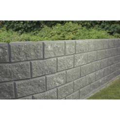 IBF EASYBLOK AFDÆKNING STØTTEMUR 18 X 18 CM GRÅ