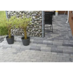 IBF HOLMEGAARDSTEN KANTBLOK 14 X 21 X 42 CM GRÅMIX