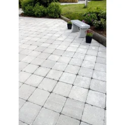 IBF HOLMEGAARDSTEN KVADRAT BELÆGNINGSSTEN 7 X 28 X 28 CM GRÅ