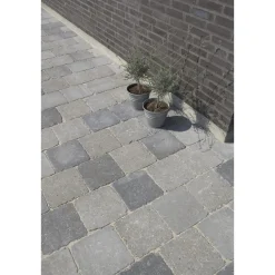IBF HOLMEGAARDSTEN NORMALSTEN BELÆGNINGSSTEN 7 X 14 X 21 CM GRÅMIX