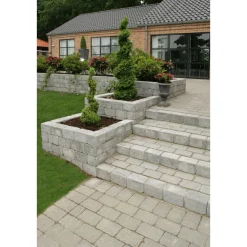 IBF HOLMEGAARDSTEN NORMALSTEN BELÆGNINGSSTEN 7 X 14 X 21 CM GRÅ