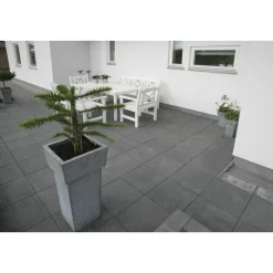 IBF MODUL 30 HAVEFLISE 8 X 30 X 30 CM SORT/ANTRACIT