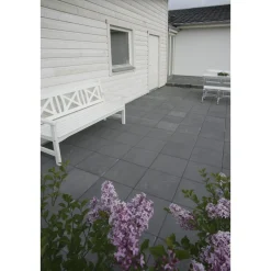 IBF MODUL 30 HAVEFLISE 5 X 30 X 30 CM SORT/ANTRACIT