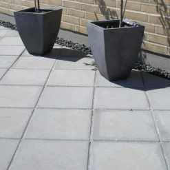 IBF MODUL 30 HAVEFLISE 5 X 30 X 30 CM GRÅ