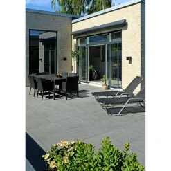 IBF TRENDLINE HAVEFLISE 4 X 60.50 X 60.50 CM GRAFITGRÅ FLAMMET