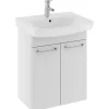 IFÖ SPIRA 42334 BADMØBEL HVID 2 LÅGER 57 CM