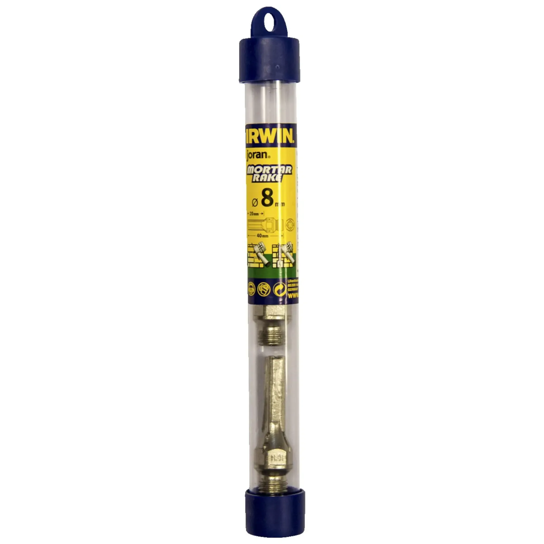 IRWIN 4 SKÆR FUGEFRÆSER 8X40 MM 2 STK