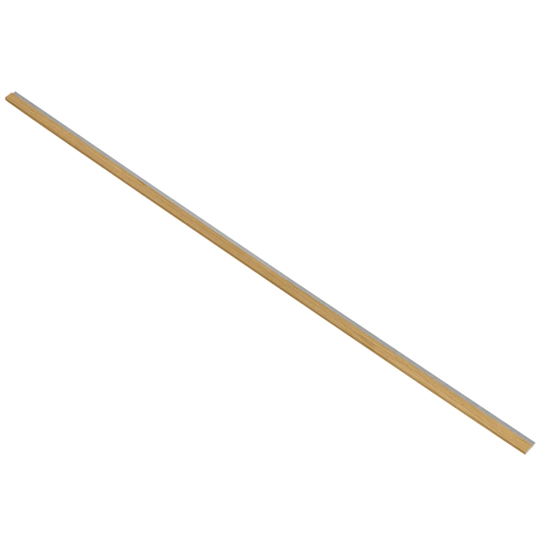 I-WOOD AFSLUTNINGSLISTE EG KLAR OLIE 16 X 42 X 2400 MM