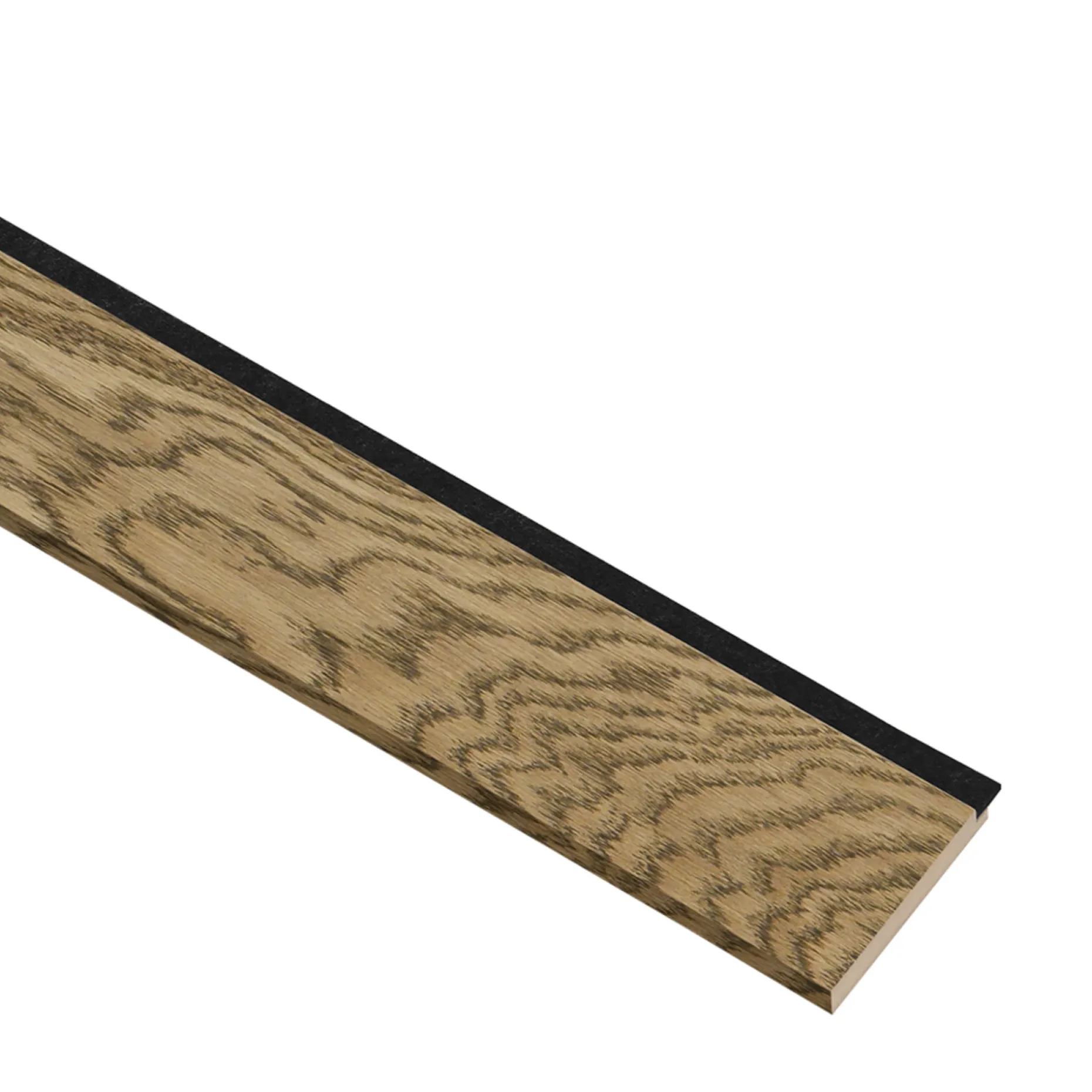 I-WOOD AFSLUTNINGSLISTE EG, MØRKEBRUN OLIE 16 X 92 X 2400 MM