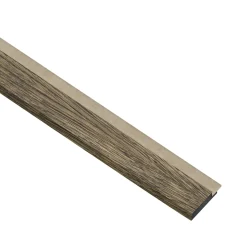 I-WOOD AFSLUTNINGSLISTE EG, SORT OLIE 17 X 42 X 2400 MM