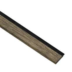 I-WOOD AFSLUTNINGSLISTE EG, SORT OLIE 17 X 42 X 2400 MM