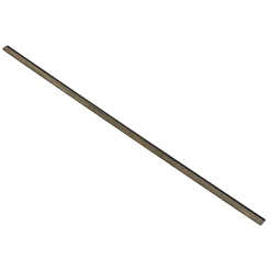I-WOOD AFSLUTNINGSLISTE EG, SORT OLIE 17 X 42 X 2400 MM