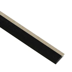 I-WOOD AFSLUTNINGSLISTE EG SORTMALET 17 X 42 X 2400 MM