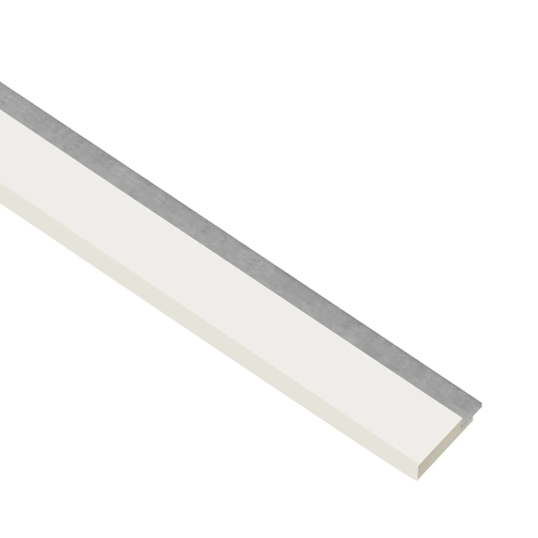 I-WOOD AFSLUTNINGSLISTE HVID 16 X 42 X 2400 MM