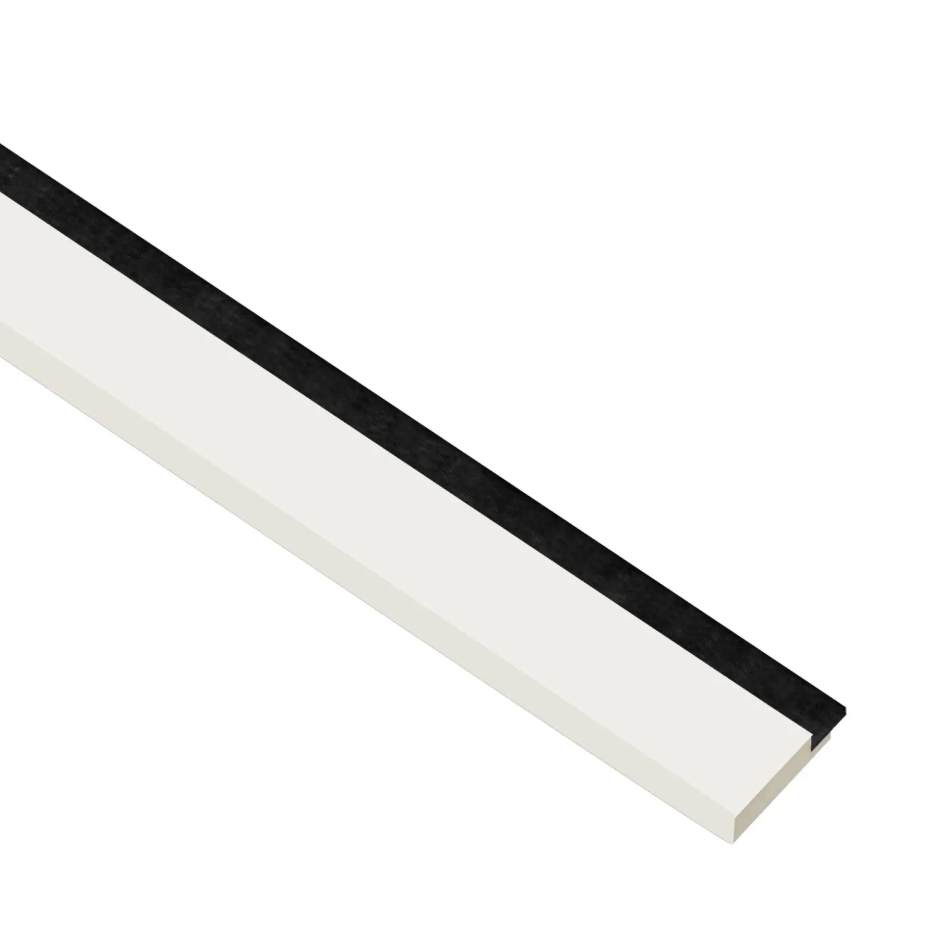 I-WOOD AFSLUTNINGSLISTE HVID 16 X 42 X 2400 MM