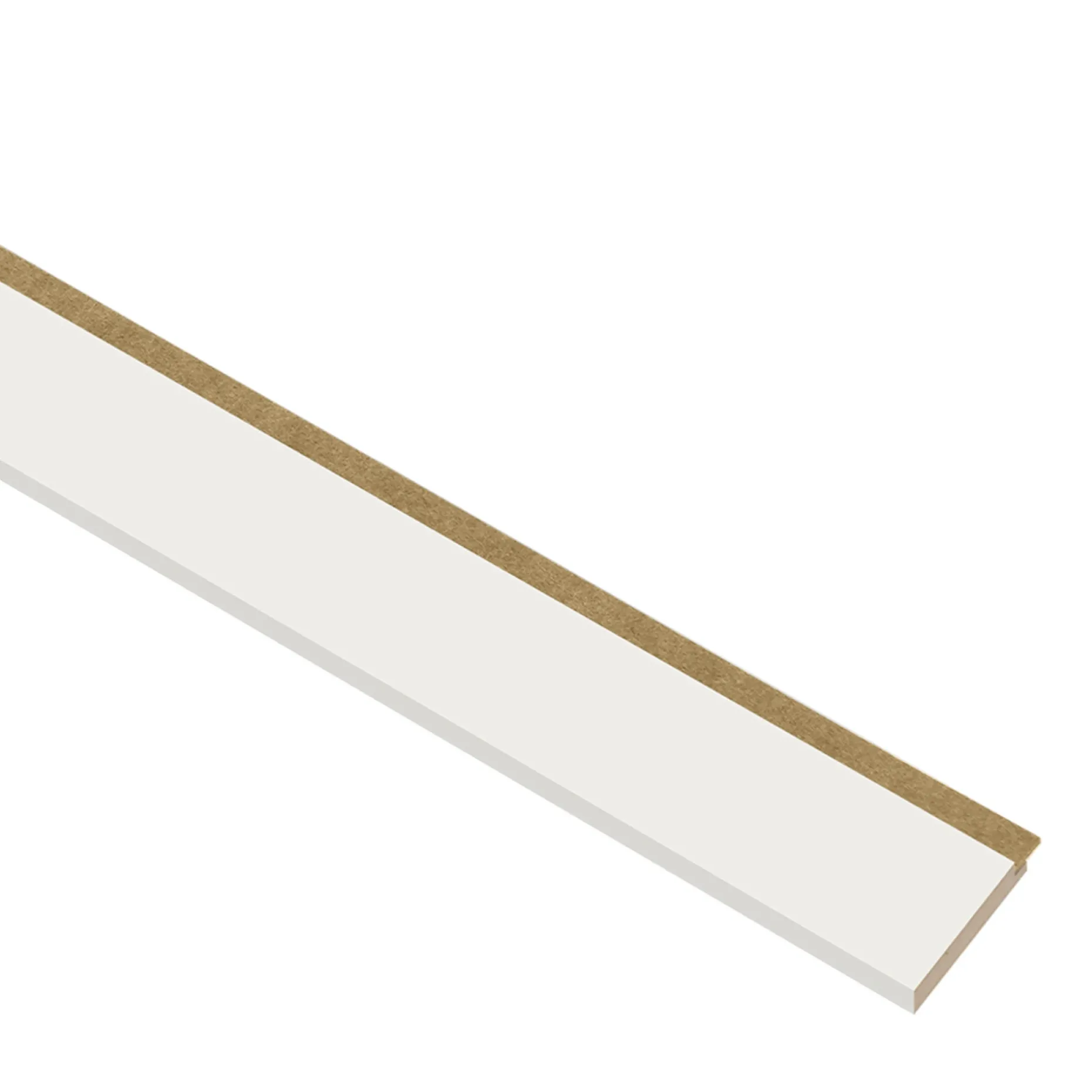 I-WOOD AFSLUTNINGSLISTE HVID 16 X 67 X 2400 MM