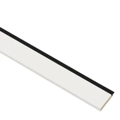 I-WOOD AFSLUTNINGSLISTE HVID 16 X 67 X 2400 MM