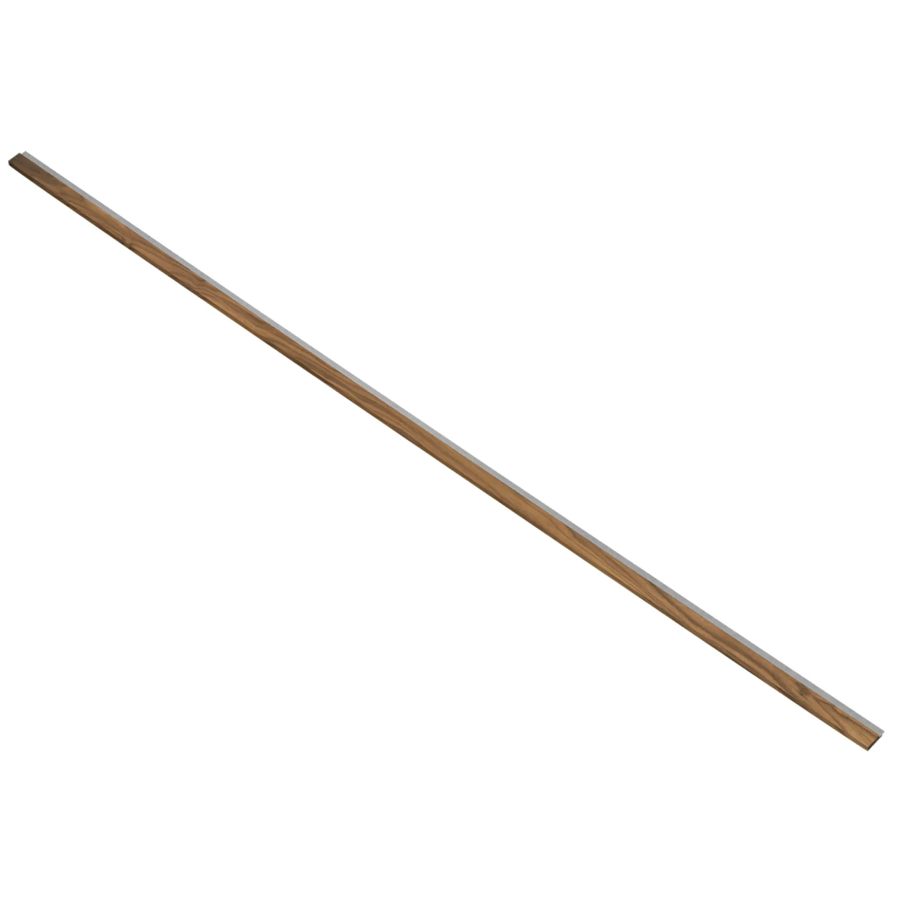 I-WOOD AFSLUTNINGSLISTE VALNØD KLAR OLIE 17 X 42 X 2400 MM