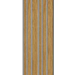 I-WOOD AKUSTIKPANEL EG BRUN OLIE 17 X 300 X 2400 MM