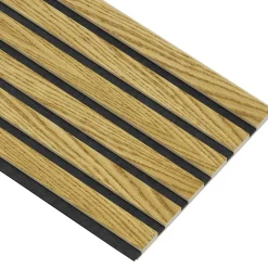 I-WOOD AKUSTIKPANEL EG BRUN OLIE 16 X 300 X 2400 MM