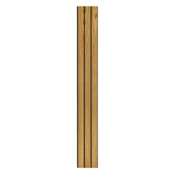 I-WOOD AKUSTIKPANEL EG BRUN OLIE 17 X 300 X 2400 MM