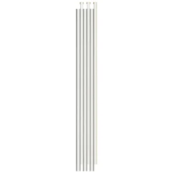 I-WOOD AKUSTIKPANEL EG HVIDMALET 16 X 300 X 2400 MM