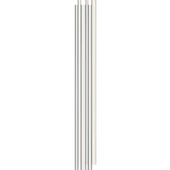 I-WOOD AKUSTIKPANEL EG HVIDMALET 16 X 300 X 2400 MM
