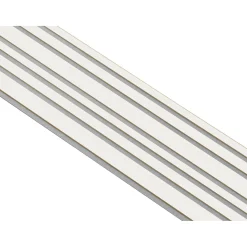 I-WOOD AKUSTIKPANEL EG HVIDMALET 16 X 300 X 2400 MM