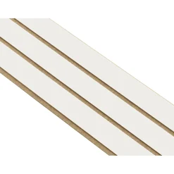 I-WOOD AKUSTIKPANEL EG HVIDMALET 16 X 300 X 2400 MM
