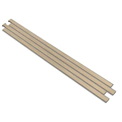 I-WOOD AKUSTIKPANEL EG HVID OLIE 17 X 300 X 2400 MM