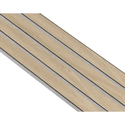 I-WOOD AKUSTIKPANEL EG HVID OLIE 17 X 300 X 2400 MM