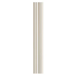I-WOOD AKUSTIKPANEL EG HVIDMALET 16 X 300 X 2400 MM