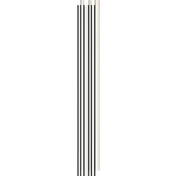 I-WOOD AKUSTIKPANEL EG HVIDMALET 16 X 300 X 2400 MM