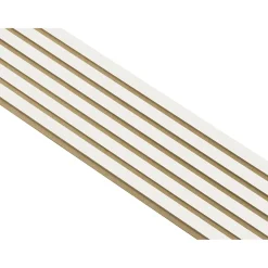 I-WOOD AKUSTIKPANEL EG HVIDMALET 16 X 300 X 2400 MM