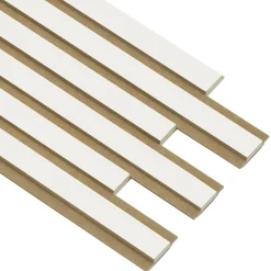 I-WOOD AKUSTIKPANEL EG HVIDMALET 16 X 300 X 2400 MM