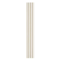 I-WOOD AKUSTIKPANEL EG HVIDMALET 16 X 300 X 2400 MM
