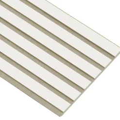 I-WOOD AKUSTIKPANEL EG HVIDMALET 16 X 300 X 2400 MM