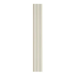 I-WOOD AKUSTIKPANEL EG HVIDMALET 16 X 300 X 2400 MM