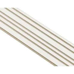I-WOOD AKUSTIKPANEL EG HVIDMALET 16 X 300 X 2400 MM