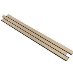 I-WOOD AKUSTIKPANEL EG HVID OLIE 17 X 300 X 2400 MM