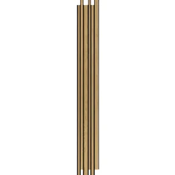 I-WOOD AKUSTIKPANEL EG KLAR OLIE 17 X 300 X 2400 MM