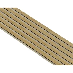 I-WOOD AKUSTIKPANEL EG KLAR OLIE 17 X 300 X 2400 MM