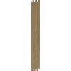 I-WOOD AKUSTIKPANEL EG MØRKEBRUN OLIE 17 X 300 X 2400 MM
