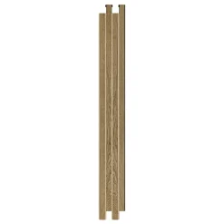 I-WOOD AKUSTIKPANEL EG MØRKEBRUN OLIE 17 X 300 X 2400 MM