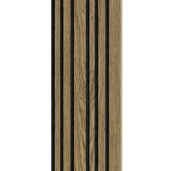 I-WOOD AKUSTIKPANEL EG MØRKEBRUN OLIE 16 X 300 X 2400 MM