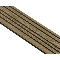 I-WOOD AKUSTIKPANEL EG MØRKEBRUN OLIE 16 X 300 X 2400 MM